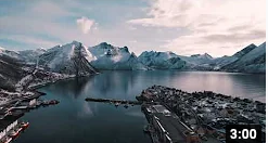 Troms, Salangen, Dyrøy, and Senja Mixing video clips N. Norway